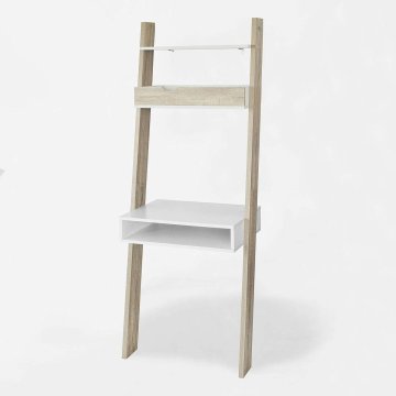 SoBuy Pisalna miza s knjižno polico FRG111-WN 65x45x63 cm