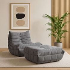 Livin Hill Taburet N22-11 86x40x80 cm siva