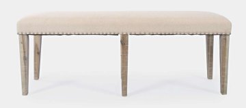 Livin Hill Oblazinjena klop 132x495x485 cm bež