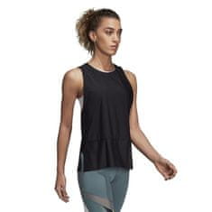 Adidas Majice obutev za tek črna M Tech Tank Top