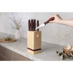 Berlingerhaus Komplet nožev BH-2972 s stojalom BAMBUS 6 kosov Leonardo Collection