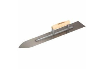 Kubala Lopatica Steel pointed trowel, 500 x 90 mm, wooden handle