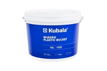 Kubala Plastično vedro Plastic bucket with lid and scale, 10 l