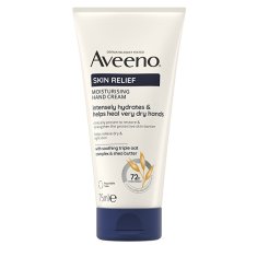 Aveeno Vlažilna krema za roke brez parfuma Skin Relief (Vlažilna krema za roke) 75 ml