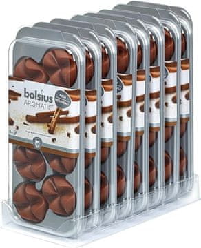 slomart 64 kosov Bolsius AROMATIC voskov za topljenje dišav (8x8) (Sugar & Spice W87)