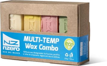 slomart NZEROWAX Organski vosek za smuči | Bio-rastlinski vosek za smuči, turno smučanje, deskanje na snegu, tek na smučeh