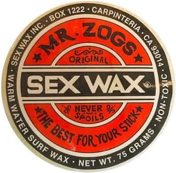 slomart Sex Wax moška surf oprema Original rdeča topla