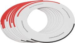 slomart 10 kosov ovratnic za grelnik voska, univerzalni papirnati obroček za čiščenje voska, zaščitni ovratnik proti kapljanju voska