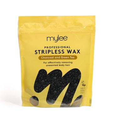 slomart Mylee Vosek v zrncih 500g za depilacijo. Oglje & zeleni čaj.