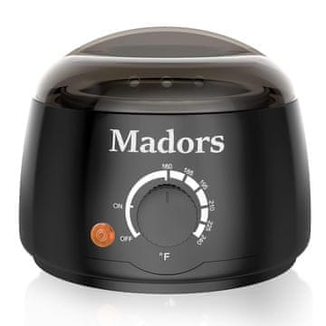 slomart Vosek grelec za depilacijo - stroj za voskanje za odstranjevanje dlačic z voskom za celotno telo doma, vključuje palčke za nos (10 kosov) + protizdrsni obroč (5 kosov)