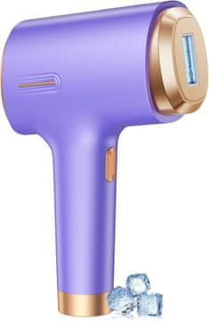 slomart Aparat za odstranjevanje dlak s hlajenjem, 9 stopenj & 600-1200nm svetloba - epilator z avtomatskim bliskom za ženske moške.