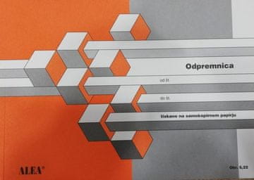 PIGO Obrazec 5,22 odpremnica a5