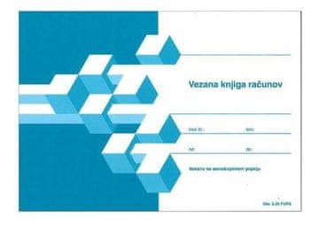 PIGO Obrazec 5,25 vezana knjiga računov
