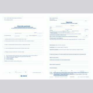 PIGO Obrazec 8,204 napotnica za predhodni zdravniški pregled