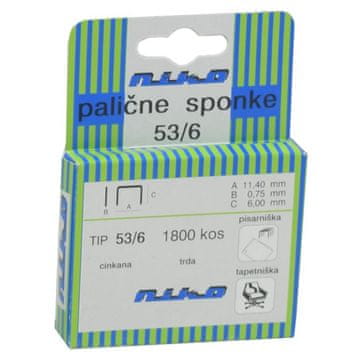 PIGO Sponke za spenjač niko 53/6 1/1800