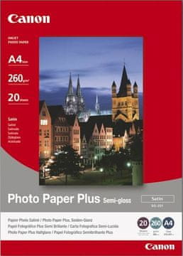 Canon SG-201 papir, A4, polsvetleč, 260 g/m2, 20 listov (1686B021AA)