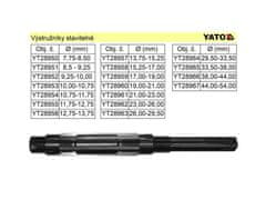 YATO Nastavljivo povrtalo 12,75-13,75 mm HSS YT-28956