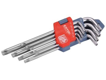 Extol Premium TORX ključi, komplet 9 kosov 6601