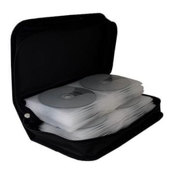 MediaRange 96 ohišje za CD/DVD, črno