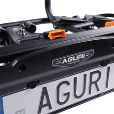 shumee Aguri Active Bike Pro 3 nosilec za 3 kolesa, črn, zložljiv