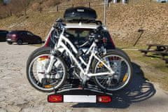 shumee Aguri Active Bike Pro 3 nosilec za 3 kolesa, črn, zložljiv