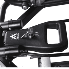 shumee Aguri Active Bike Pro 3 nosilec za 3 kolesa, črn, zložljiv