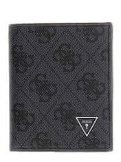 Guess Moška usnjena denarnica SMVELELEA04-BLA