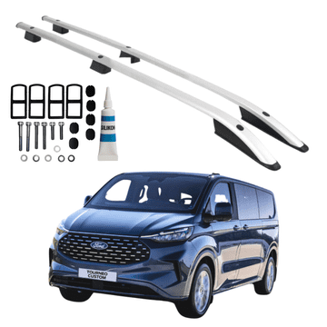 shumee Strešne nosilce FORD Transit Tourneo Custom L2 LONG od leta 2023 BARVA SIVA