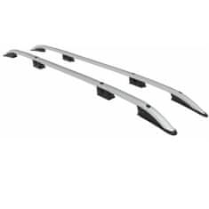 CAN Strešne nosilce Volkswagen Caddy Ford Transit Connect Long 2020- srebrne