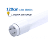 LED cevna sijalka T8 G13 120cm 6500k 18W 2880lm steklena