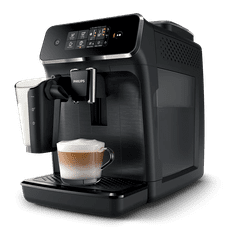 Philips LatteGo Serija 2200 EP2230/10 avtomatski kavni aparat z mlečnim sistemom, črn