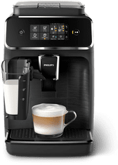 Philips LatteGo Serija 2200 EP2230/10 avtomatski kavni aparat z mlečnim sistemom, črn