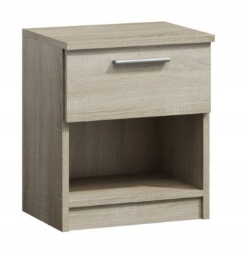 shumee SONOMA NOČNA OMARICA NOČNA OMARICA S PREDALOM ZA SPALNICO MANSTRALNA POLICA