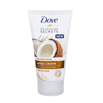 Dove Kokosova krema za suhe roke Nourishing Secrets (krema za roke) 75 ml