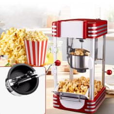 LIVEFY HomePop V1 aparat za pokovko, rdeč