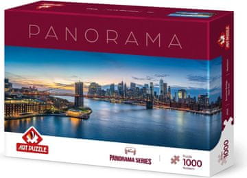 Art puzzle Panoramska sestavljanka Brooklynski most, New York 1000 kosov