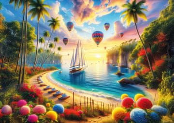 ART PUZZLE Sestavljanka Azure Dreams 260 kosov