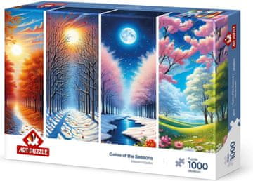 ART PUZZLE Sestavljanka Vrata letnih časov 1000 kosov