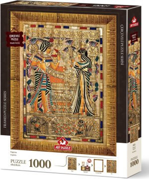 ART PUZZLE Sestavljanka z okvirjem in lepilom 3v1 Papyrus 1000 kosov