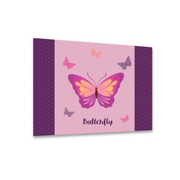 Namizna podloga oxybag Butterfly - 60 x 40 cm