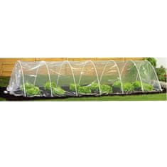 KONDELA Zaščitni tunel / rastlinjak Moreto Tip 2 300x45 cm - transparenten
