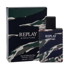 Replay Signature 100 ml toaletna voda za moške