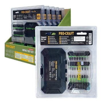 Procraft Komplet udarnih nastavkov IBS-41, S2