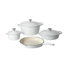 CS Solingen Set posod CS-094805 litinová Xanten 7 ks white