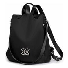 VIVVA® Protikradni nahrbtnik za prenosnik, vodoodbojen Oxford material, skrita zadrga, 39×28×11 cm | ELIPACK Črna