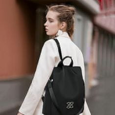 VIVVA® Protikradni nahrbtnik za prenosnik, vodoodbojen Oxford material, skrita zadrga, 39×28×11 cm | ELIPACK Črna