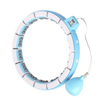 shumee FH06 MODRI HULA HOP Z UTEŽJO IN ŠTEVCEM