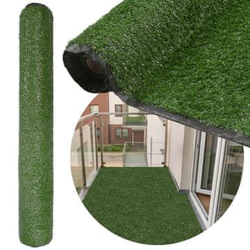 GARDEN LINE Umetna trava za vrt, travne role za balkon ali teraso 1m x 5m wys.10mm