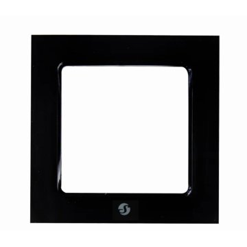 Shelly Accessories Wall Frame 1 okvir za stensko stikalo črne barve