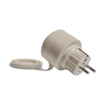 Shelly Plug & Play adapter Outdoor Plug S Gen3 za zunanjo uporabo 12A z merilno funkcijo WLAN Matter BT